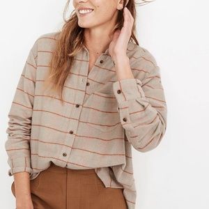 Flannel Sunday Shirt in Keene Plaid. Part shirt, part jacket,